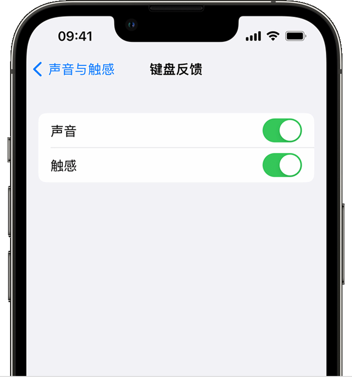 老城镇苹果14维修店分享如何在 iPhone 14 机型中使用触感键盘 