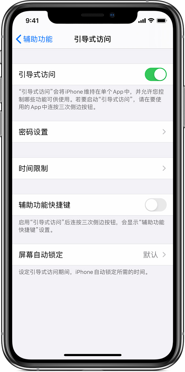 老城镇苹果手机维修分享如何在 iPhone 上退出引导式访问 